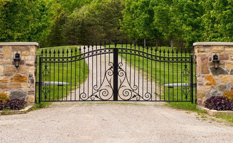 Classic Wrought Iron Gate