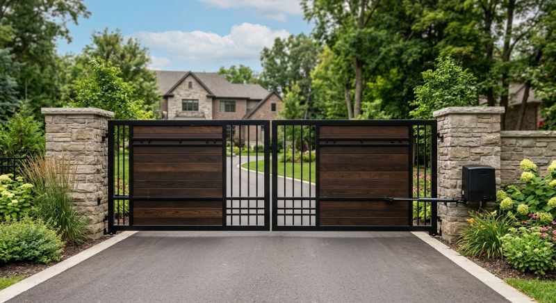 Entrance Gate Installation in Seattle, WA