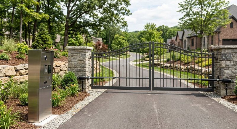 Gate Entry System Installation in Roswell, GA