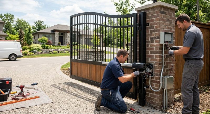 Gate System Installation in Cary, NC