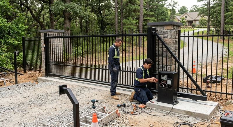 Remote Gate Installation in Clermont, FL
