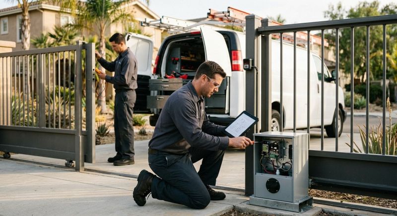 Driveway Gate Installation