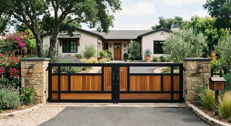 Driveway Gate Replacement in Cary, NC