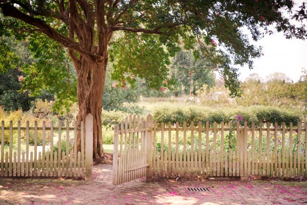 Backyard Gate Construction